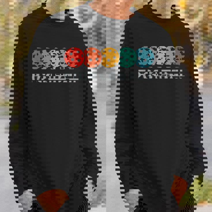 ピックルボール プレーヤー レトロなピックルボール スウェットシャツ 彼への贈り物