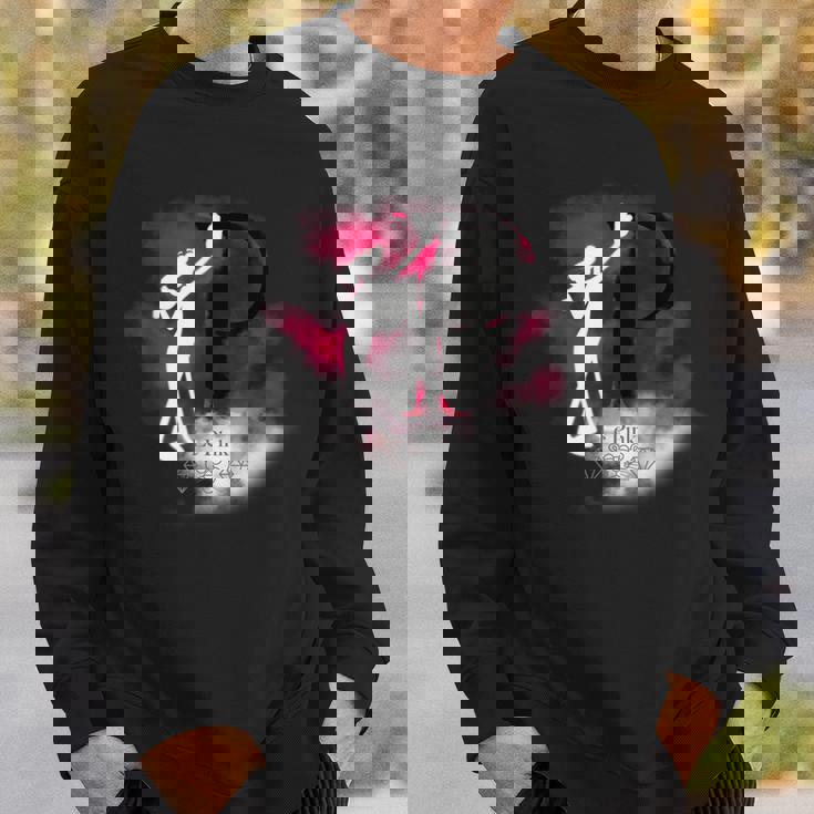 ピンクパンサー ル ピンクシルエット 霧の中 スウェットシャツ 彼への贈り物