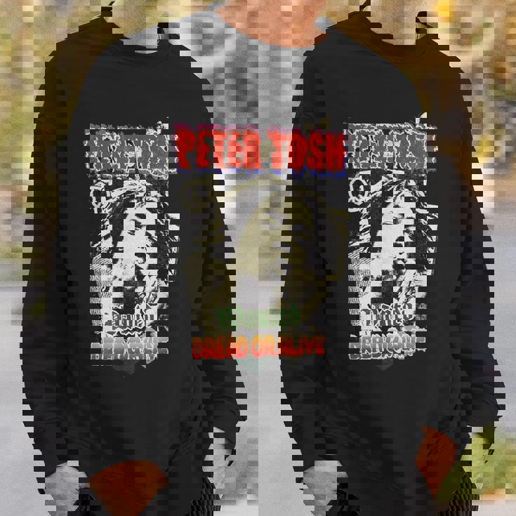 ピーター・トッシュが欲しかったドレッドまたはアライブ写真 リー・ジャッフェ作 スウェットシャツ 彼への贈り物