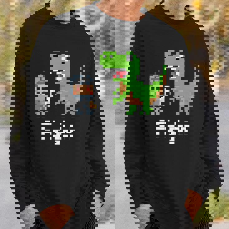 ファイト Rpg ゲーム ドット絵 モンスター 勇者 かわいい スウェットシャツ 彼への贈り物