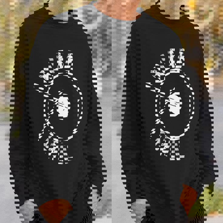 ファニー パラディドル ドラム ドラマー パーカッションギフト メンズ レディース スウェットシャツ 彼への贈り物