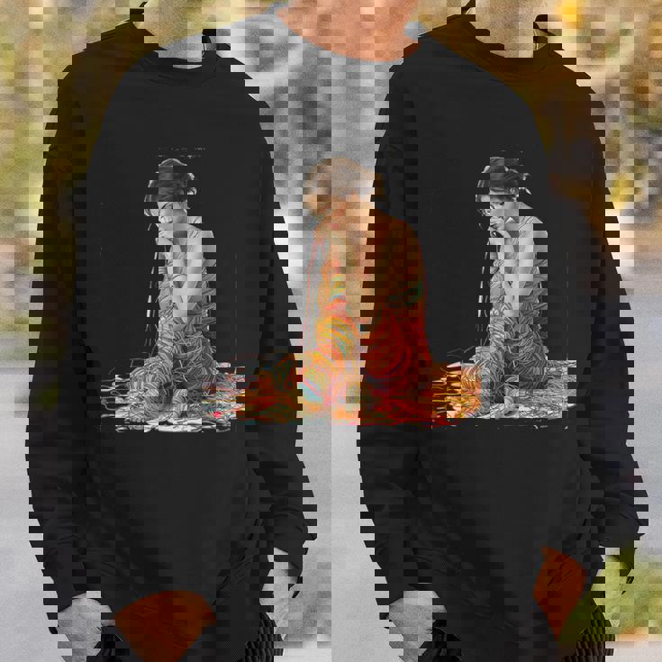 ファンタジー織りラップ糸 スウェットシャツ 彼への贈り物