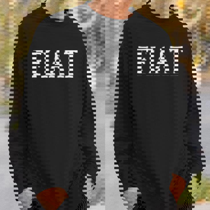 フィアットイングリッシュワードアパレル スウェットシャツ 彼への贈り物