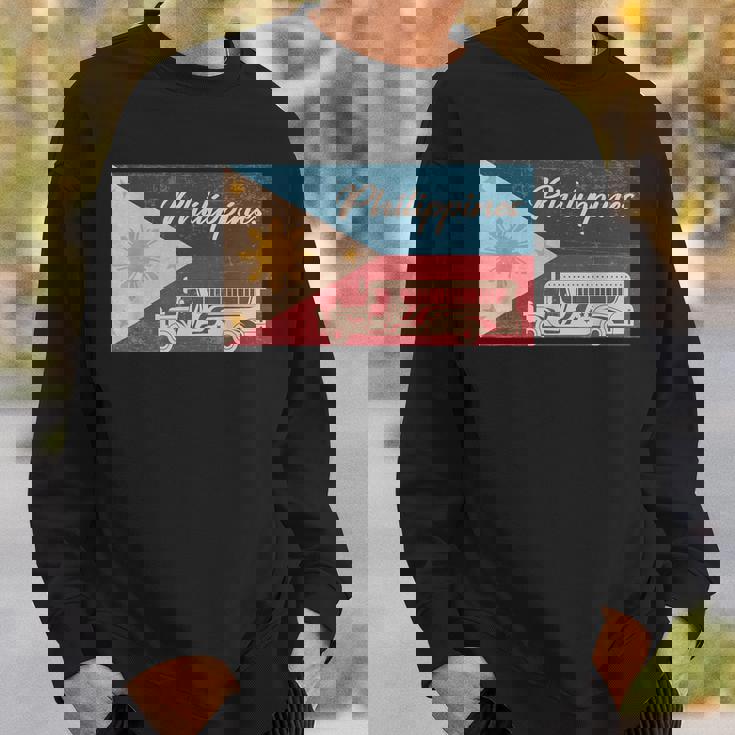 フィリピン ジープニー ディスコ セブ スービック アンヘレス パームス マニラ パラワン ギフト お土産 スウェットシャツ 彼への贈り物