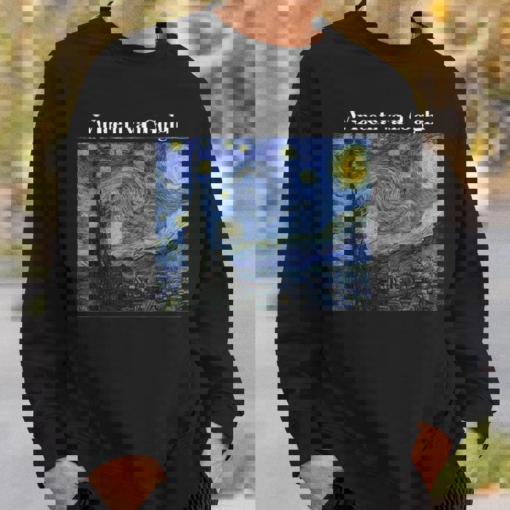 フィンセントファンゴッホの星月夜 スウェットシャツ 彼への贈り物