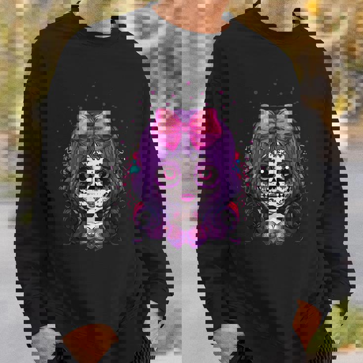 フェアリースケルトン 死者の日 Dia De Los Muertos ハロウィン スウェットシャツ 彼への贈り物