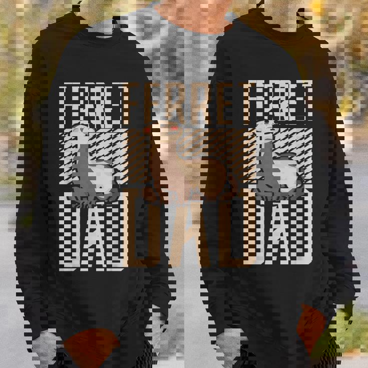 フェレット ダッド フェレット スウェットシャツ 彼への贈り物