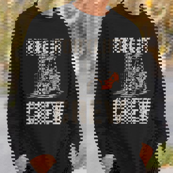 フォークリフト クルー ヴィンテージ 倉庫 作業員 倉庫 スウェットシャツ 彼への贈り物