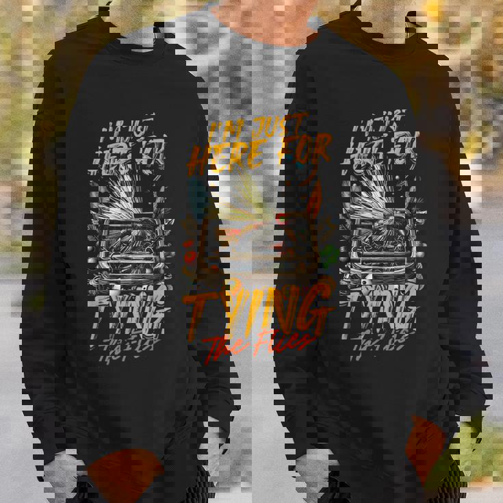 フライフィッシング フライアングラー スウェットシャツ 彼への贈り物