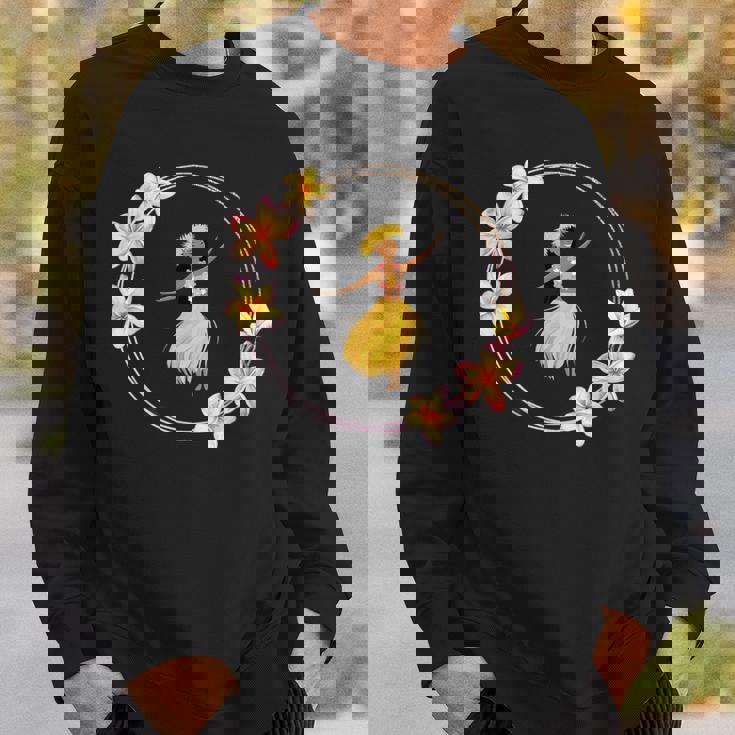 フラダンサー プルメリアリング ハワイ スウェットシャツ 彼への贈り物