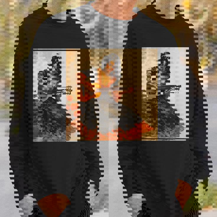 フラメンコダンサー セビリア Espana フラメンコ愛好家 スペインアート スウェットシャツ 彼への贈り物