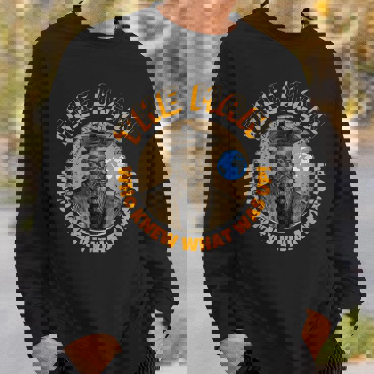 フランスの預言者ギフト ノストラダムスの歴史 歴史教師 スウェットシャツ 彼への贈り物