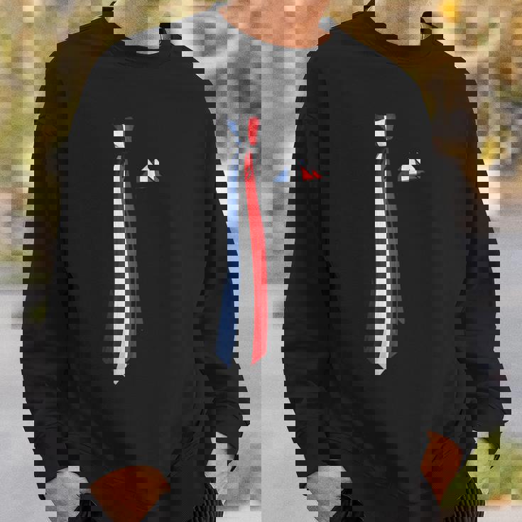 フランス国旗 偽物 ネクタイ スウェットシャツ 彼への贈り物