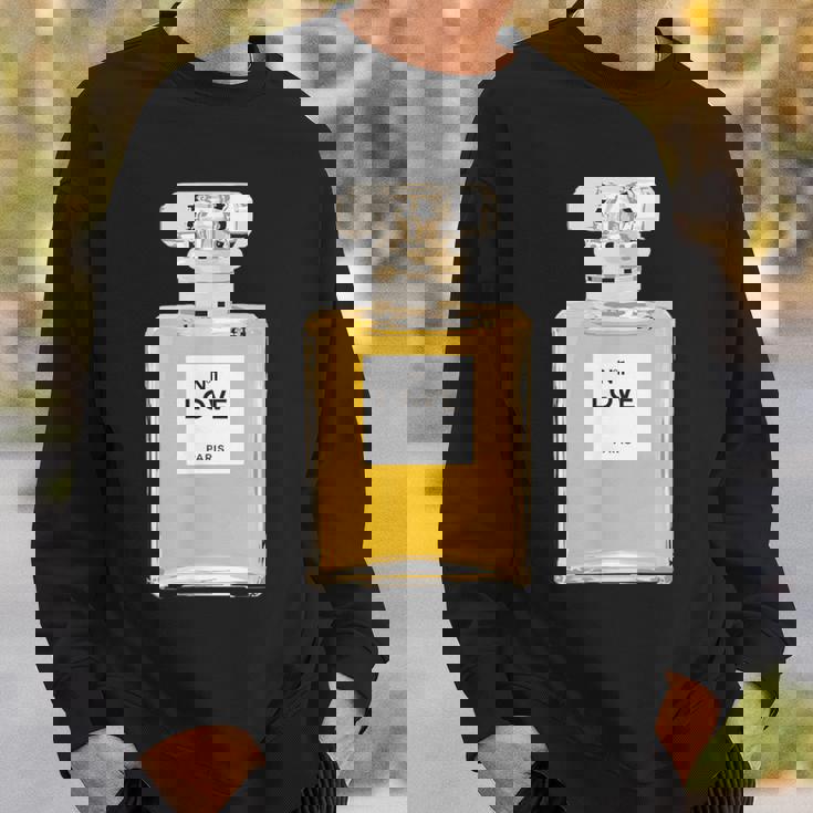 フランス香水ボトル スウェットシャツ 彼への贈り物