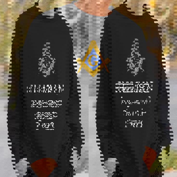 フリーメイソン マイセカンドフェイク F Word Naughty ファニーフリーメーソン スウェットシャツ 彼への贈り物