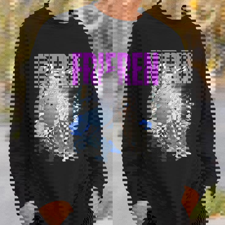 フリーレンと一緒にネモフィラの花園でくつろぐ時間。 スウェットシャツ 彼への贈り物