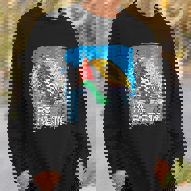 フリー・パレスチナ セーブ・ガザ スウェットシャツ 彼への贈り物