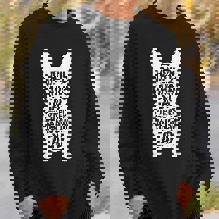 フレンチブルドッグ お父さん Happy 父の日 フレンチギフト スウェットシャツ 彼への贈り物