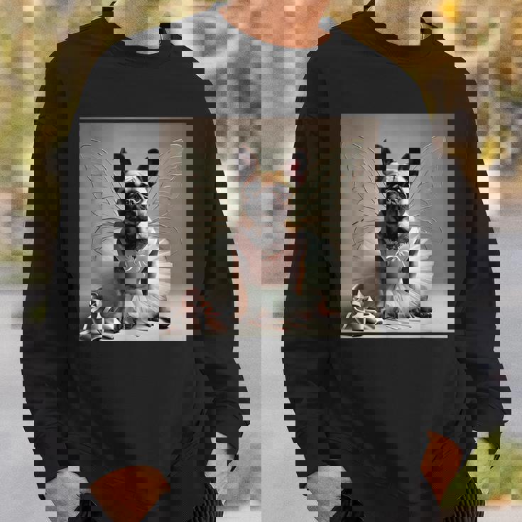 フレンチブルドッグシャツ バレリーナ バレエ愛好家 ダンサー フレンチー スウェットシャツ 彼への贈り物