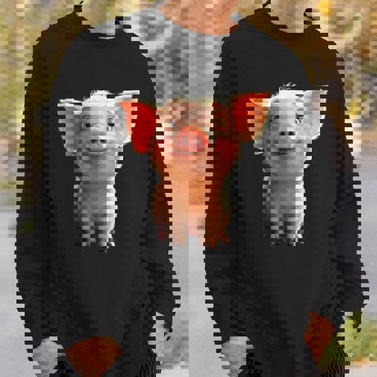 ブタ 国産ブタ ラブ・リトル・ピギー スウェットシャツ 彼への贈り物