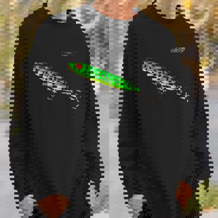 ブユバス釣りギフトトップウォータールアースプーク スウェットシャツ 彼への贈り物