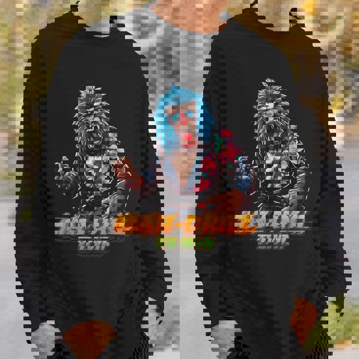 ブラジリアン柔術 マンドリルマスター ブラックベルト スウェットシャツ 彼への贈り物