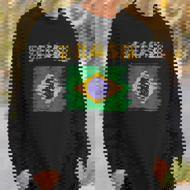 ブラジルの国旗 Brasil スウェットシャツ 彼への贈り物