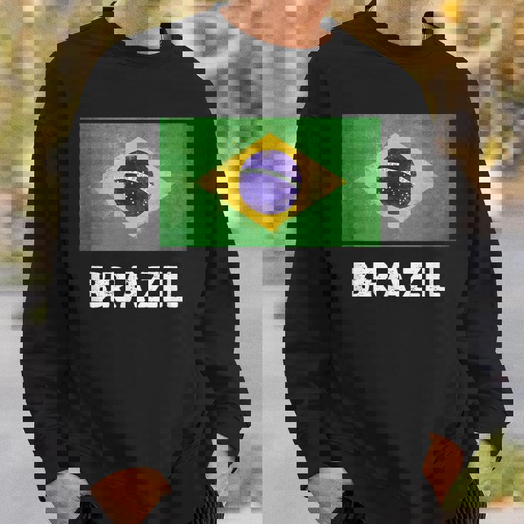 ブラジル国旗tシャツ スウェットシャツ 彼への贈り物