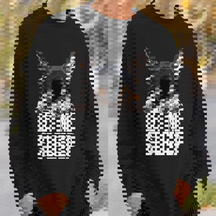 ブラック&タン チワワ Let Meleep Dog Chiwawa Lover スウェットシャツ 彼への贈り物