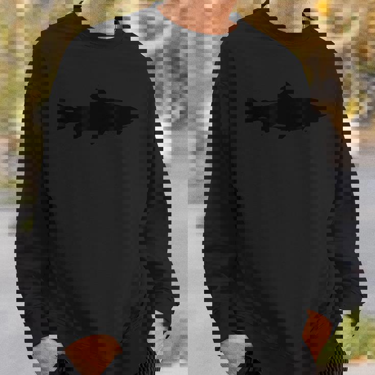 ブラックトラウトフィッシュ スウェットシャツ 彼への贈り物