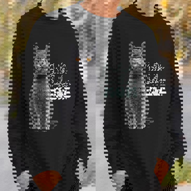 ブリティッシュショートヘア イギリス スウェットシャツ 彼への贈り物