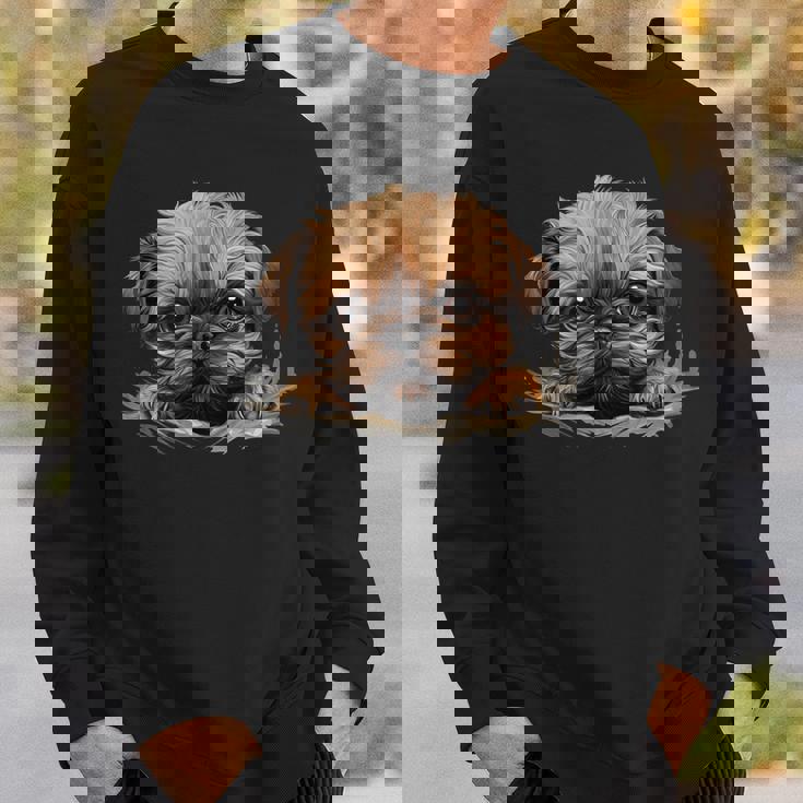 ブリュッセル・グリフォン スウェットシャツ 彼への贈り物