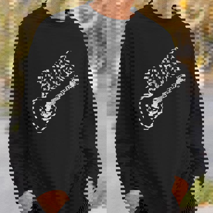 ブルースミュージックギターブルースイズトゥルースヴィンテージ スウェットシャツ 彼への贈り物