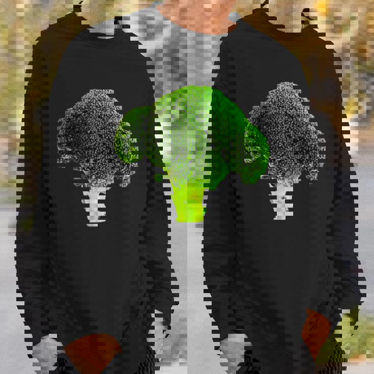 ブロッコリー 写真 エンブレム Broccoli Photo Emblem スウェットシャツ 彼への贈り物