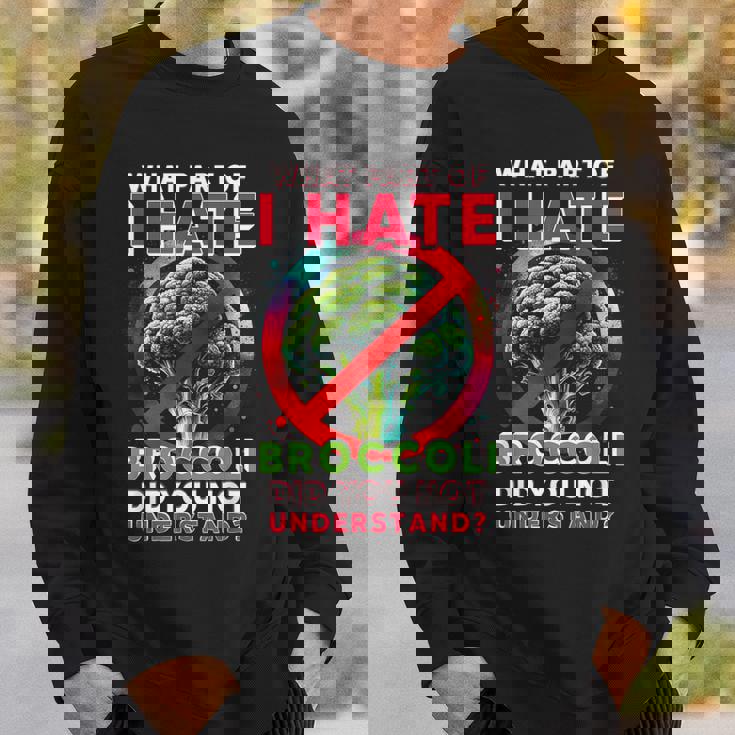 ブロッコリー嫌い スウェットシャツ 彼への贈り物