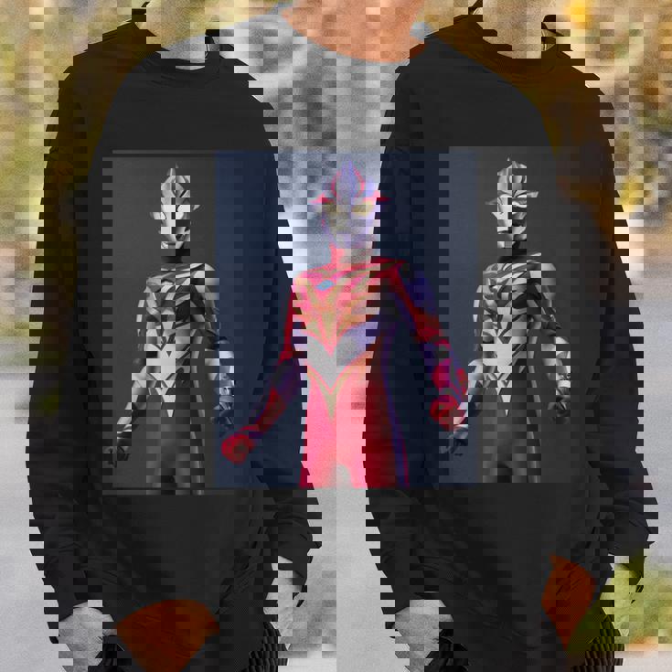 ブロマイドシリーズ ウルトラマンメビウス メビウスバーニングブレイブ 長袖tシャツ スウェットシャツ 彼への贈り物