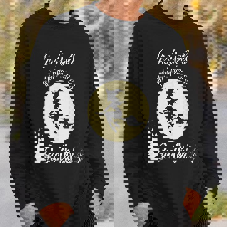 プリンセスがいっぱいの世界では魔女の月ハロウィンの贈り物になる スウェットシャツ 彼への贈り物