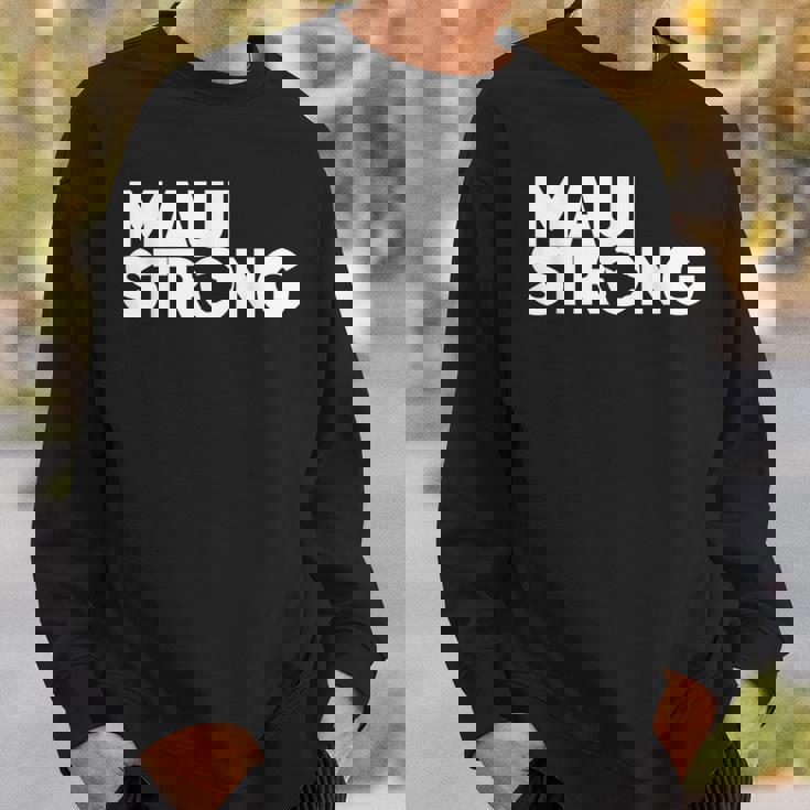 プレイ・フォー・マウイハワイ・ストロング スウェットシャツ 彼への贈り物