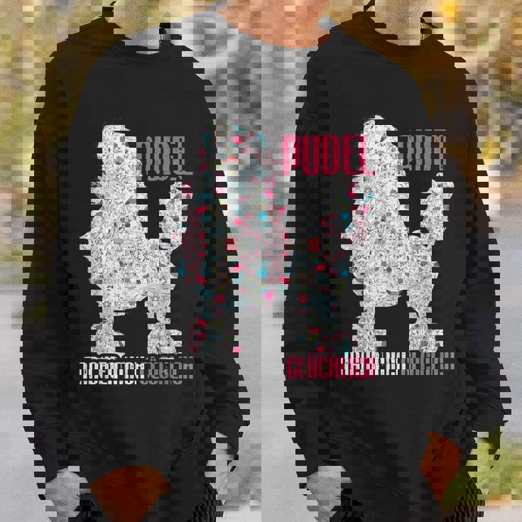 プードル メイクミーハッピー ヴィンテージ プードル スウェットシャツ 彼への贈り物