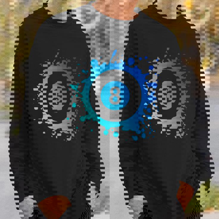 プール ビリヤード プレーヤー エイトボール シンプル プール スウェットシャツ 彼への贈り物