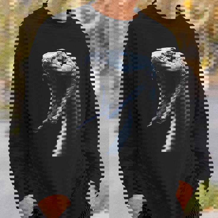 ヘビ 爬虫類 コブラ バイパー 蛇 爬虫類 生物学 ギフト スウェットシャツ 彼への贈り物