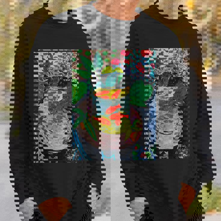 ヘンリ・マティス 金魚 スウェットシャツ 彼への贈り物