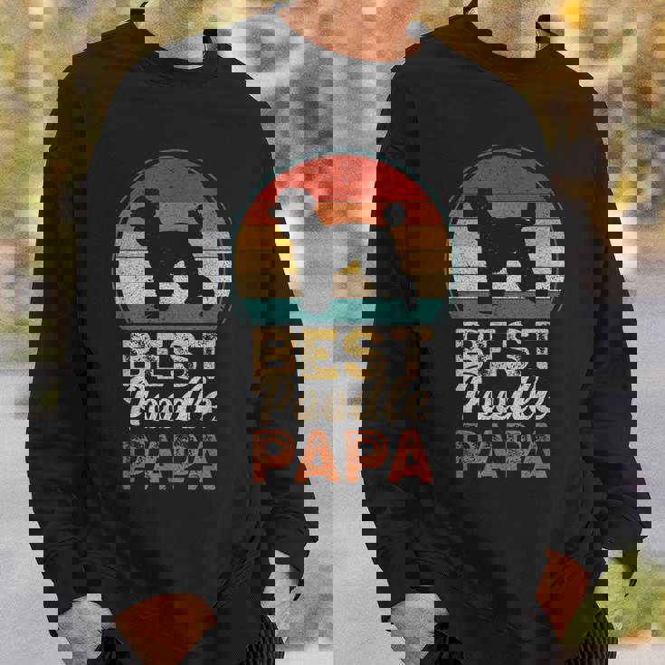 ベスト・プードル・パパ、父の日 スウェットシャツ 彼への贈り物