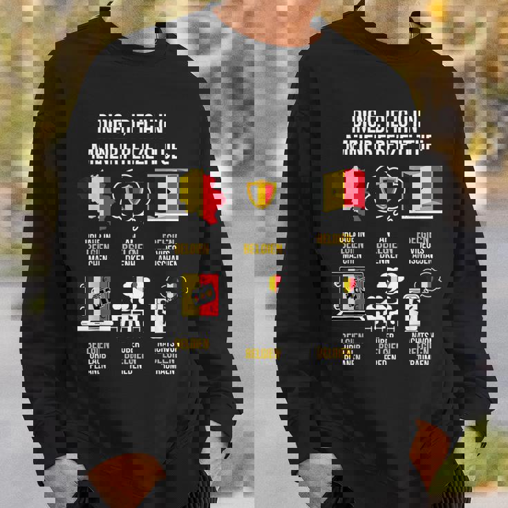 ベルギーの発言 スウェットシャツ 彼への贈り物