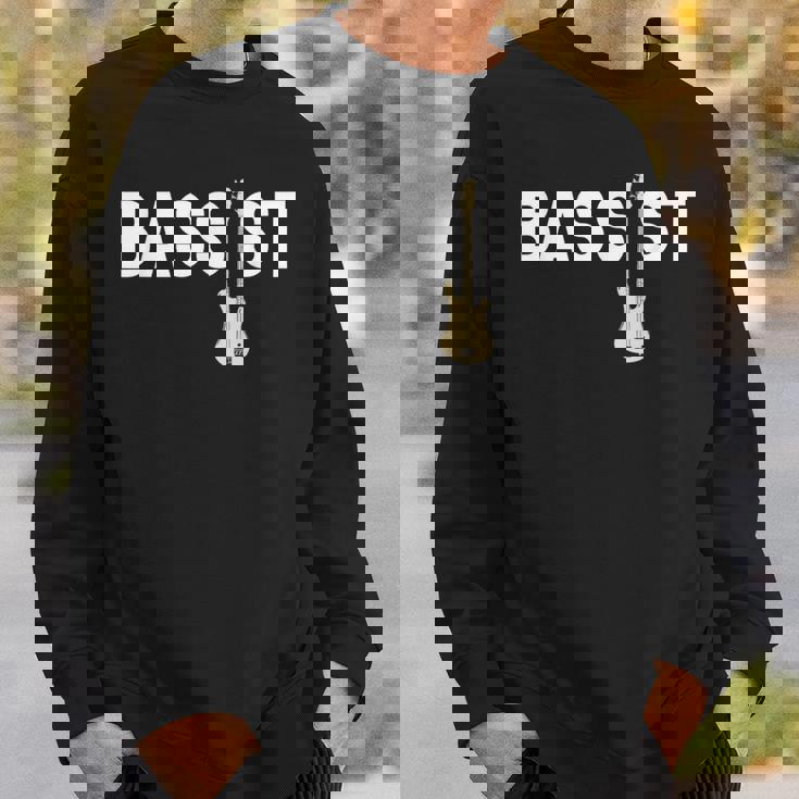 ベースギター ヴィンテージ ギタリスト ギタープレーヤー ギフト スウェットシャツ 彼への贈り物