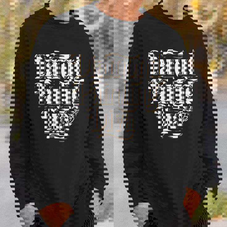 ペインティング ダイヤモンド 絵画 アート スウェットシャツ 彼への贈り物