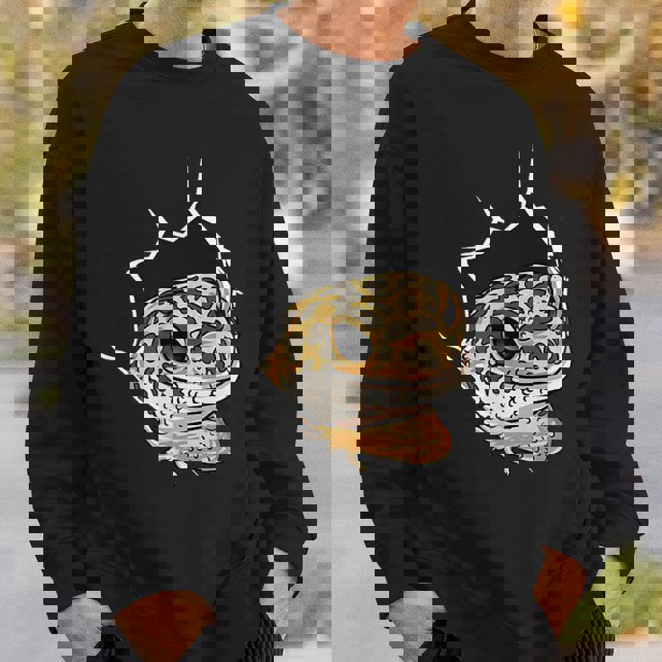 ペット ヒョウ ヤモリギフト I Love My スウェットシャツ 彼への贈り物