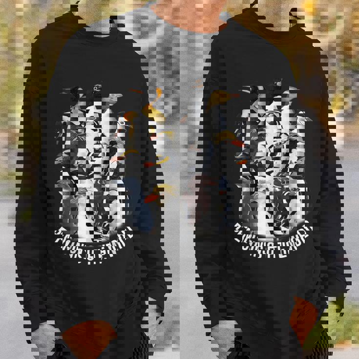 ペンギンアート 世界のペンギン ギフト スウェットシャツ 彼への贈り物