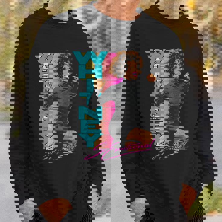 ホイットニー・ヒューストン・とても感情的 スウェットシャツ 彼への贈り物