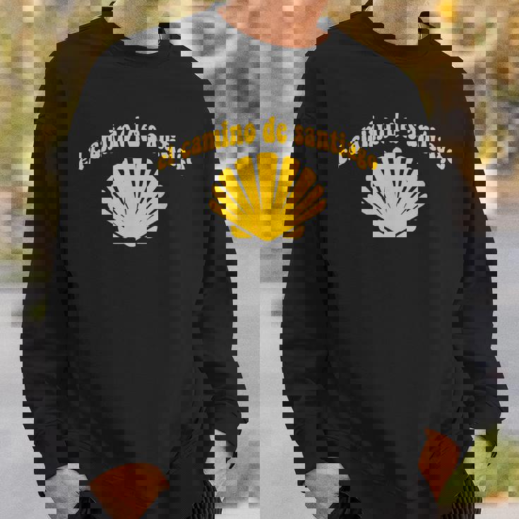 ホタテ貝 カミノ デ サンティアゴ スウェットシャツ 彼への贈り物